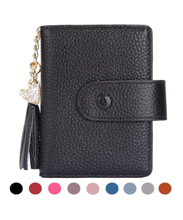 Womens Credit Wallet Window Colorslack###2018 New Women Wallets for Sale