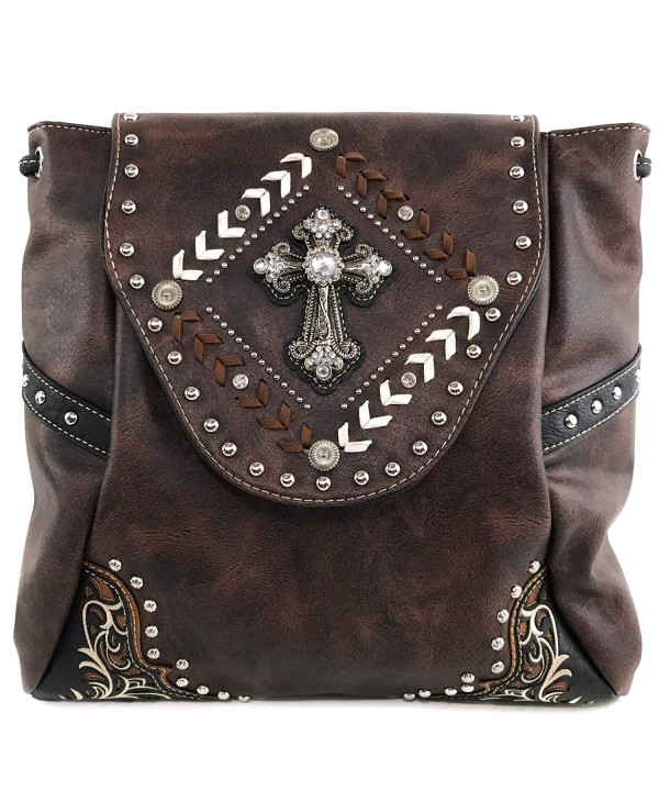 Justin West Western Rhinestone Backpack