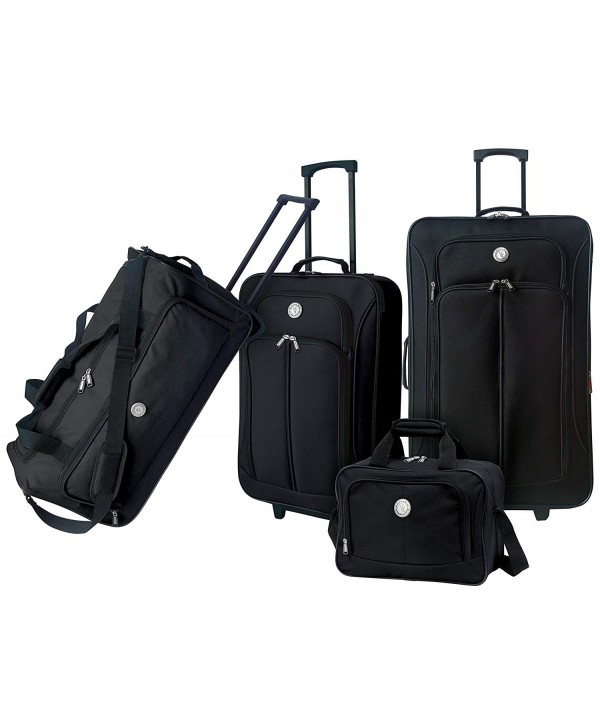 Travelers Club Expandable Accessories Suitcase