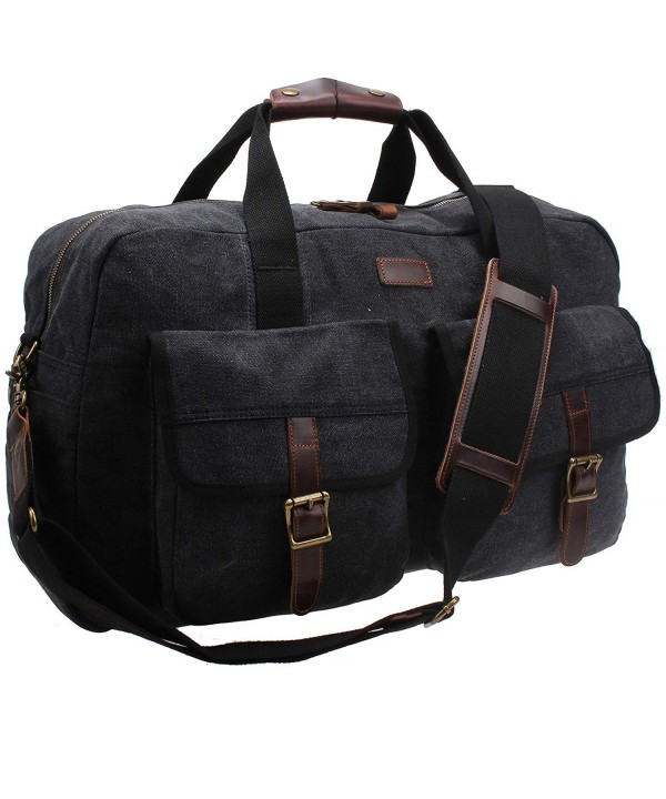 Canvas Leather Travel Shoulder B31