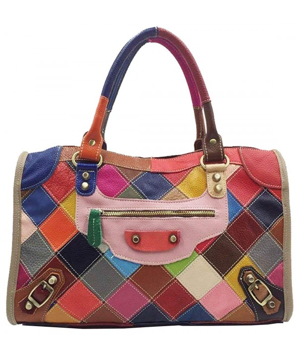 Multi color Top handle Cross body Shoulder Colorful 3