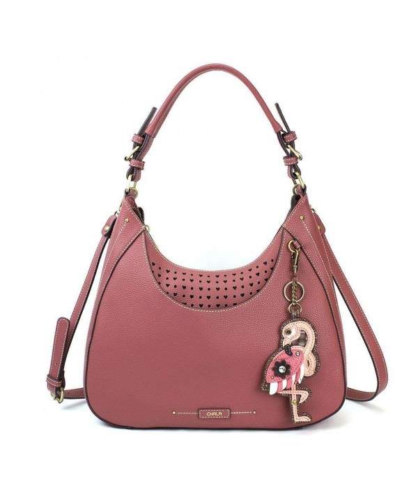 Chala Sweet Hobo Purse Flamingo