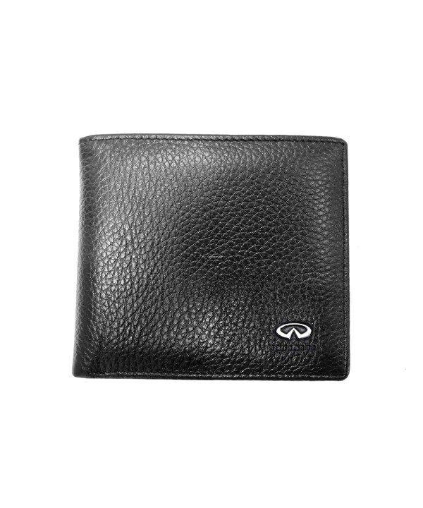 Infiniti Leather Wallet Genuine Bifold