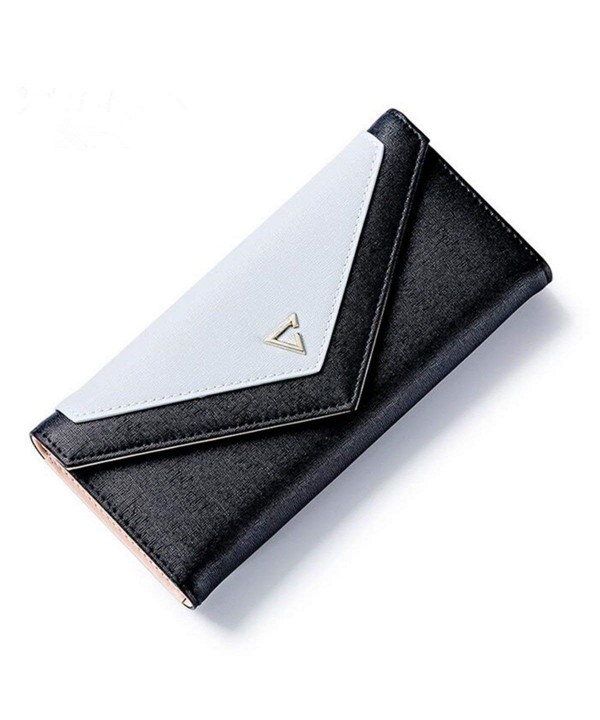 OURBAG Womens Envelope Leather Wallet