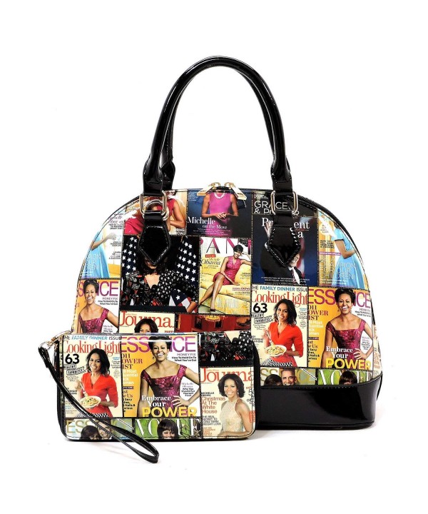 magazine collage satchel bowling Michelle