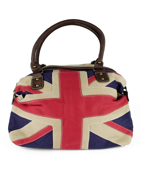 Union Pattern Vintage Handbag Travelling