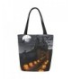 InterestPrint Halloween Pumpkin Handbag Shoulder