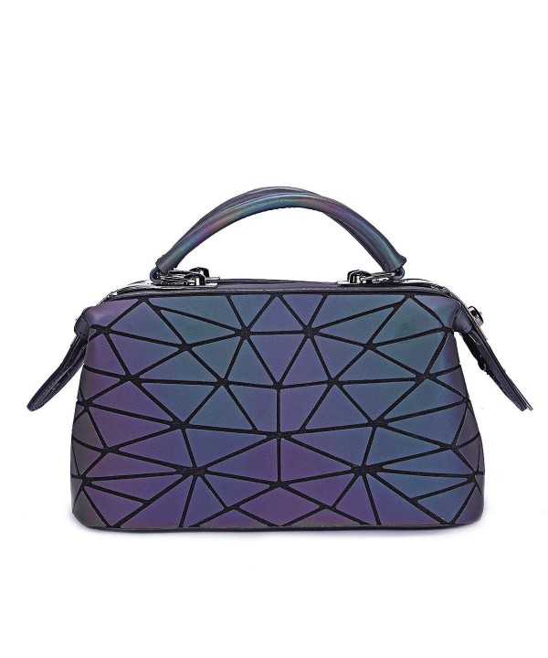 Hologram Luminous Geometric Handbags Reflective