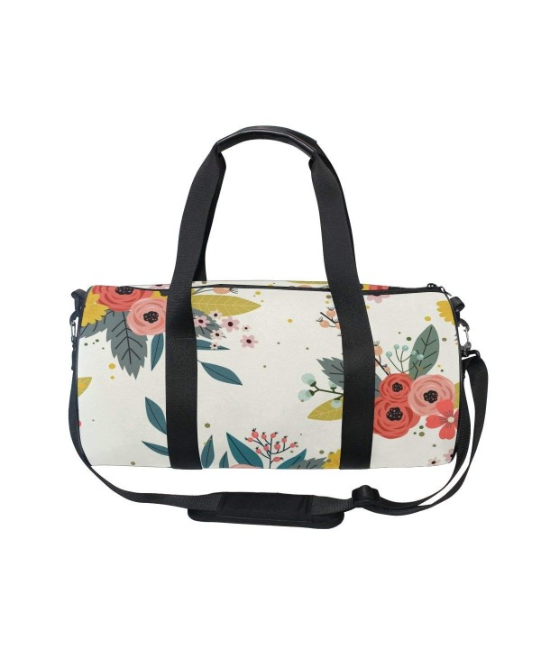 Country Garden Floral Flowers Shoulder