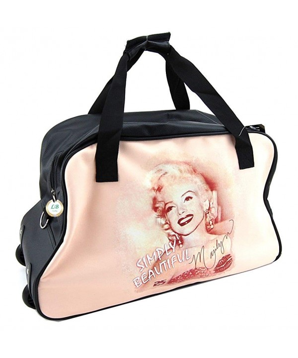 Marilyn Monroe Rolling Duffel Bag