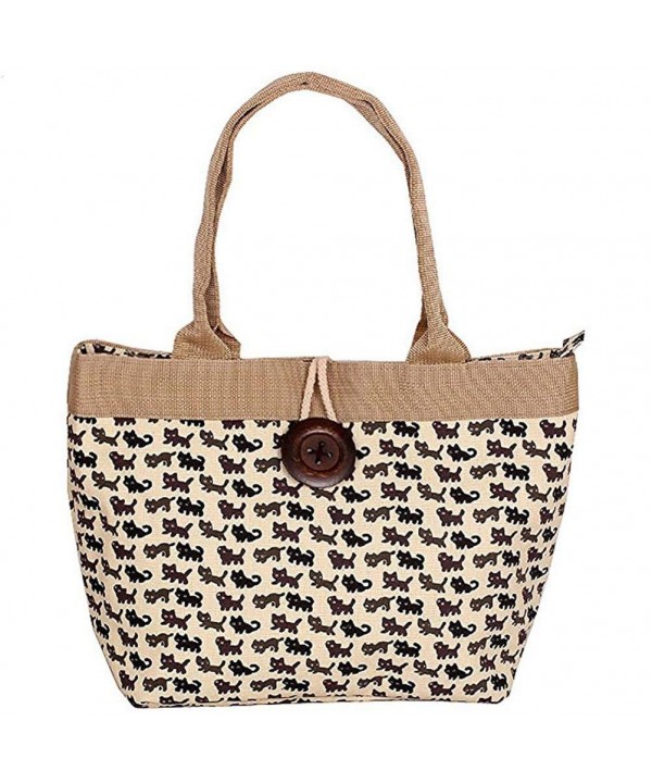 Donalworld Summer Printing Shopping Handbag