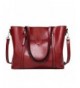 Donalworld Satchel Handbag Leather Shoulder