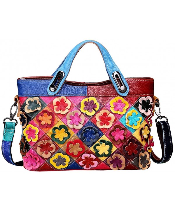 Womens Shoulder Handbags Purses Flower