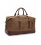 Seamand Coffee Leather Weekender Overnight