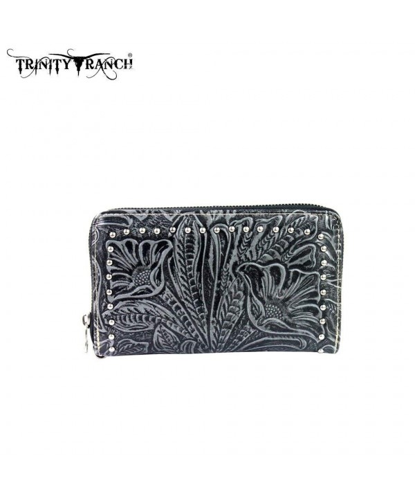 TR24 W003 Montana West Trinity Wallet Black