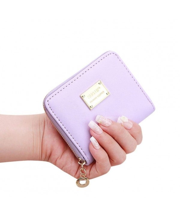 FDelinK Leather Wallet Holder Handbag