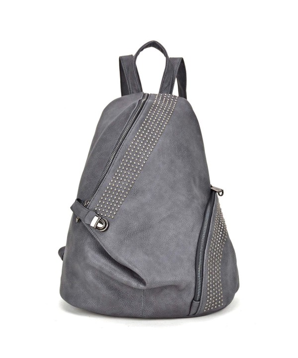 MKY Fashion Leather Backpack Daypacks