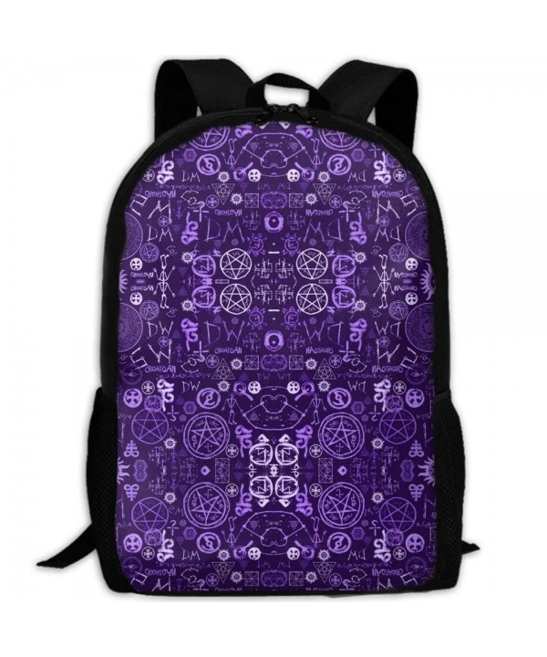 KHDAA Supernatural Symbols Backpack Bookbags