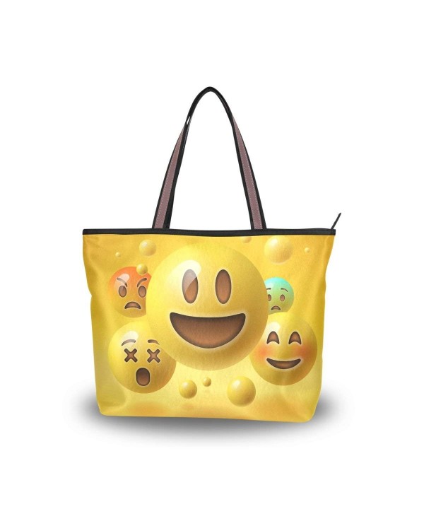 JSTEL Handle Shoulder Emoticons Handbag