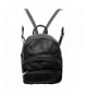 Silver Genuine Leather Backpack Organizer