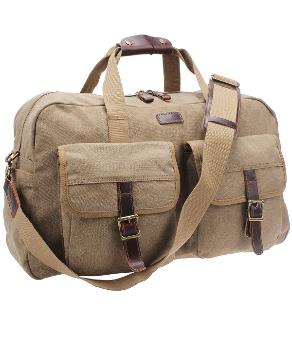 Canvas Leather Travel Shoulder B31