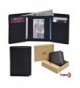 Trifold Leather Wallet protection Window