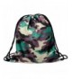 Ababalaya Drawstring Backpack Rucksack Camouflage