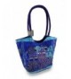 Indigo Scoop Tote Laurel Burch