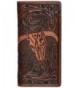 3D Tan Western Rodeo Wallet