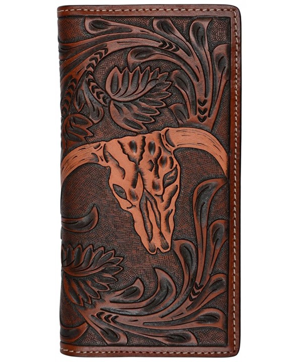 3D Tan Western Rodeo Wallet