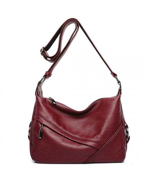 Womens Casual Shoulder Leather Crossbody