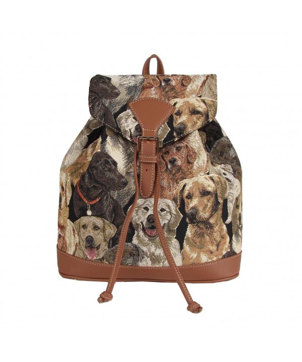 Signare Tapestry Rucksack Backpack Labrador