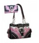 Western Rhinestone Buckle Handbag Matching