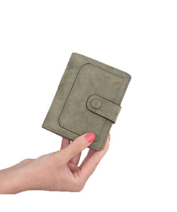 Womens Leather Bifold Wallet Blocking