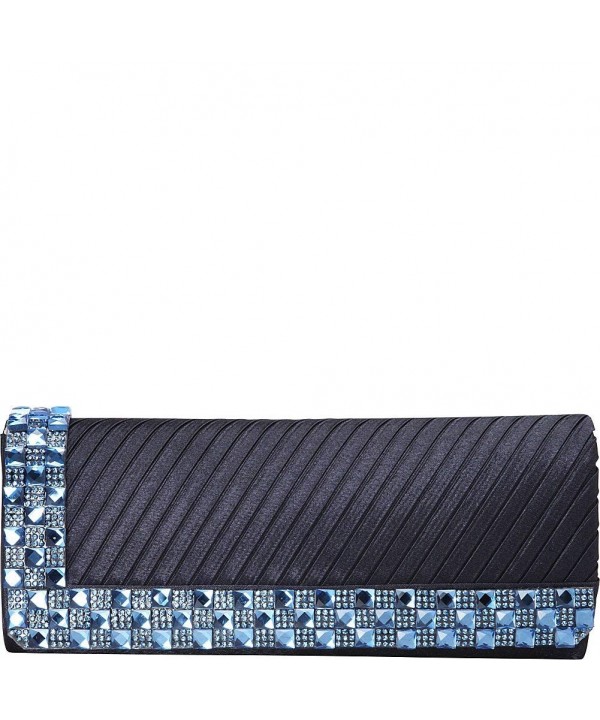 J Furmani Victoria Clutch Navy x