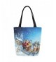 InterestPrint Christmas Clause Handbag Shoulder