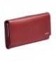 Avanco Womens Leather Purse Cherry