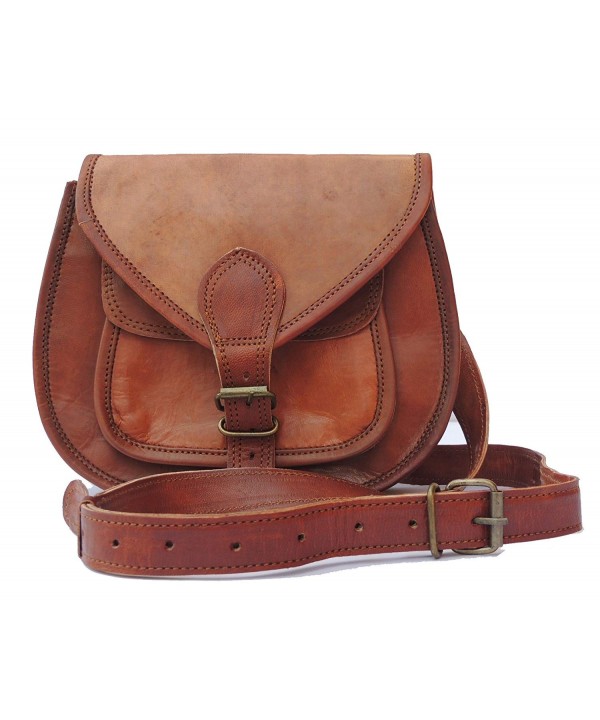 Ladies Leather Shoulder Vintage Satchel