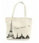 LSW Love Paris Canvas Shoulder