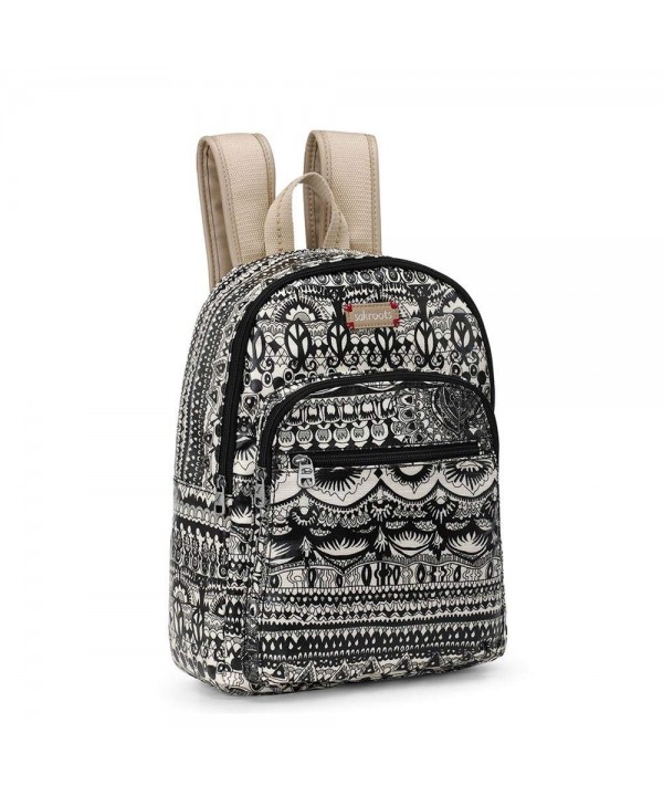 Sakroots Artist Circle Backpack BLACK