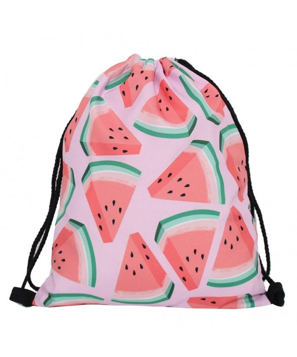 Violet Mist Drawstring Lightweight Watermelon