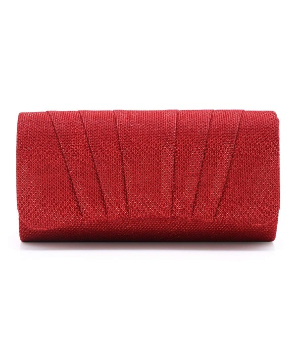 Damara Womens Perfectly Pleated Clutch