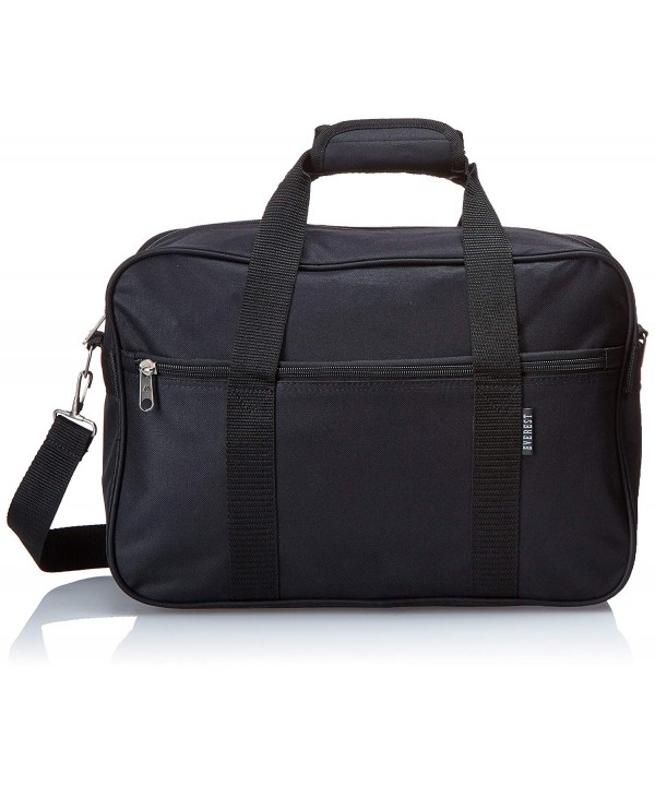 Everest Carry Briefcase Black Size