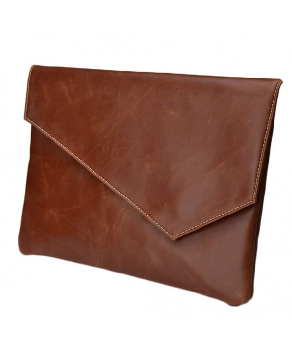 BININBOX Leather Handabg Envelope Briefcase