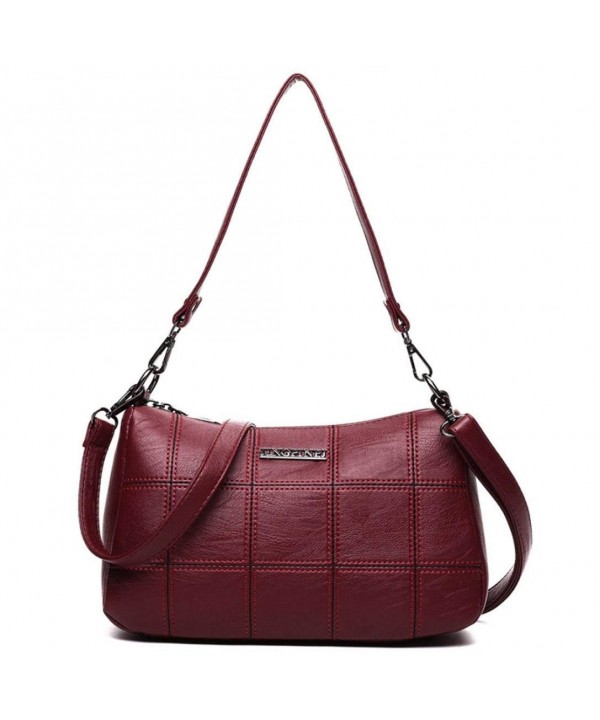 KONFA Crossbody Leather Pattern Shoulder