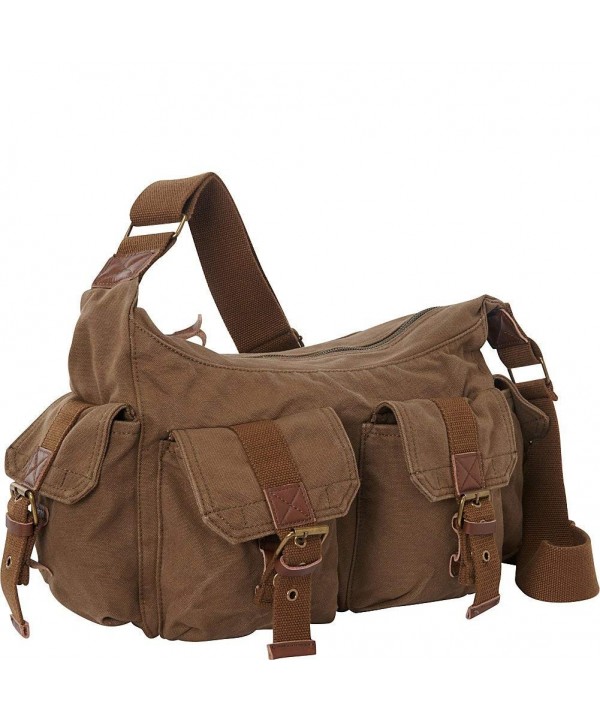 Vagabond Traveler Canvas Messenger Military