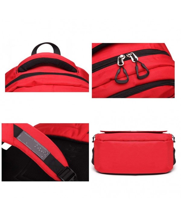 Practicle Schoolbag Water Proof - Red - CA1804R2K40