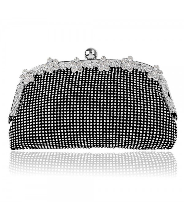 Bagood Rhinestones Crystal Clutches Shoulder