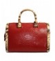 Mn Sue Satchel Crocodile Pattern