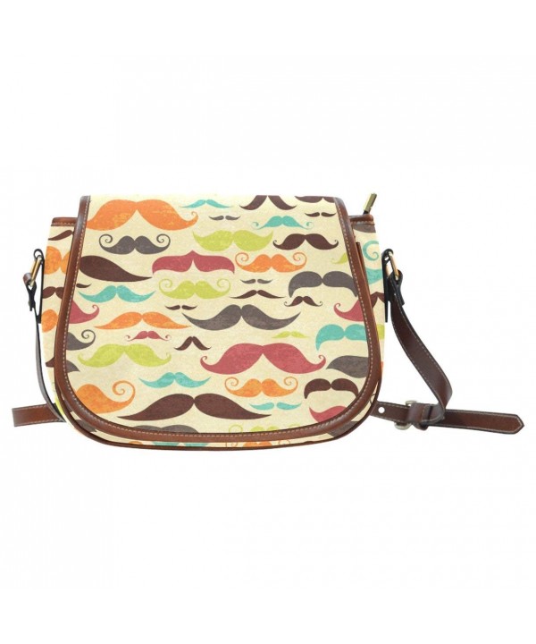 CASECOCO Mustache Messenger Crossbody Shoulder